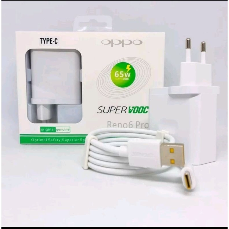 charger oppo original / charger fast charge / charger cepat oppo / Charger 65 watt