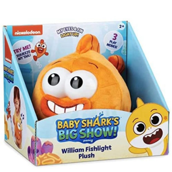 

Dijual Boneka Plush WowWee Baby Shark William Flashlight Big Show Bersuara Limited