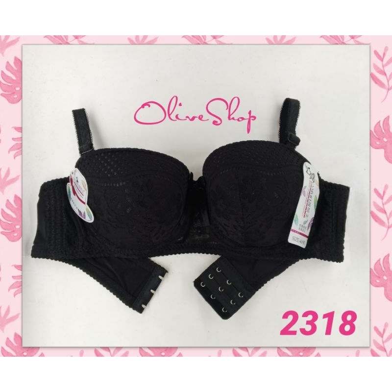 OliveShop ❤ BH Bra Yasimei Motif Bagus Murah Elegan Mewah Kawat Push Up Kode 2318