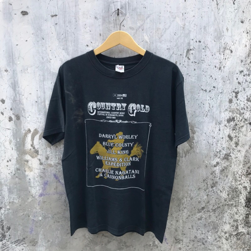 Kaos Vintage Anvil, International Gold Country