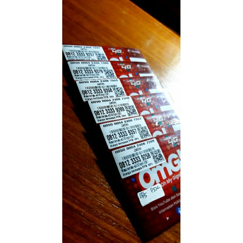 simPATI KWARTET 3333 RAPIH