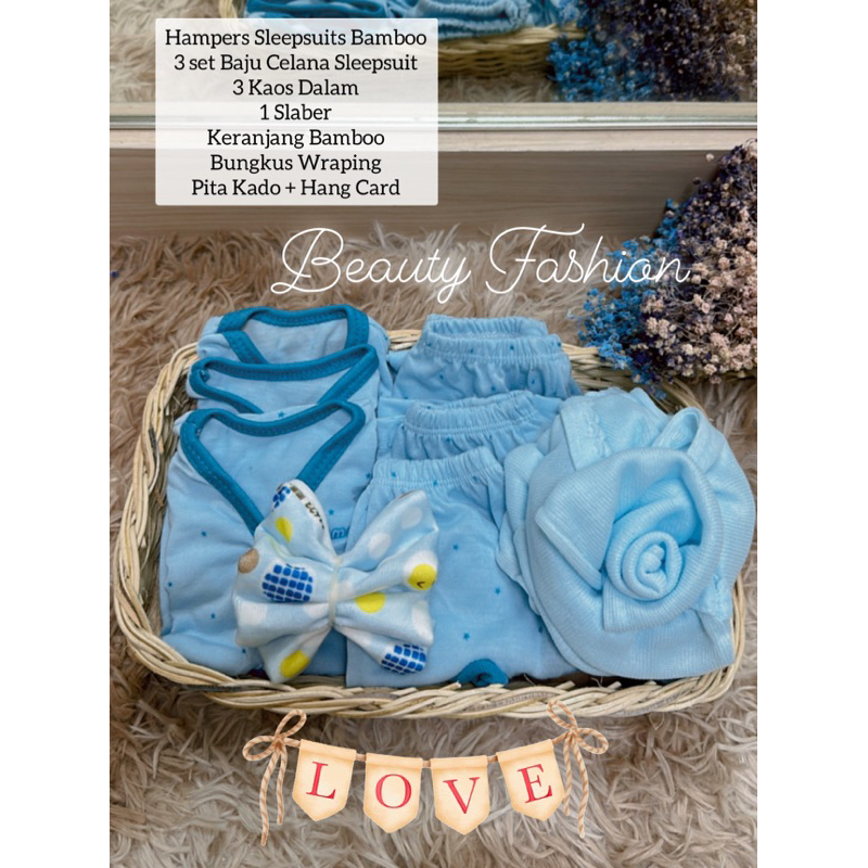 Murah Hampers New Born Rotan/Kado Bayi Boy Girl Mewah Lucu /Kado Bayi Premium