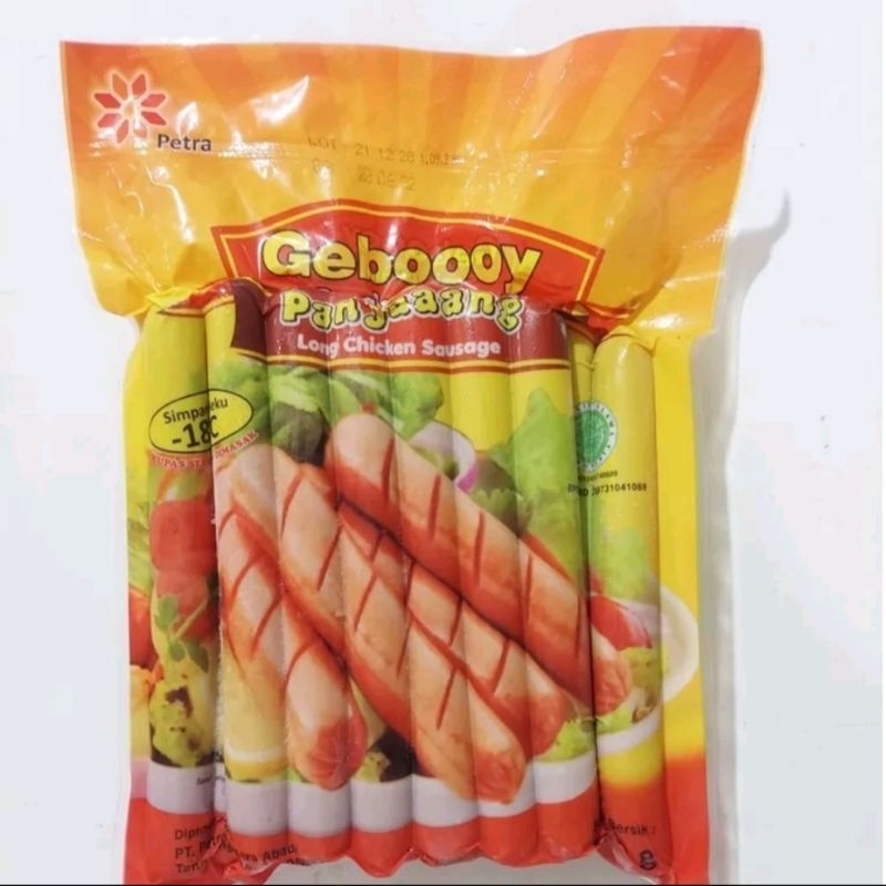 

GEBOOOY sosis ayam long 500gr