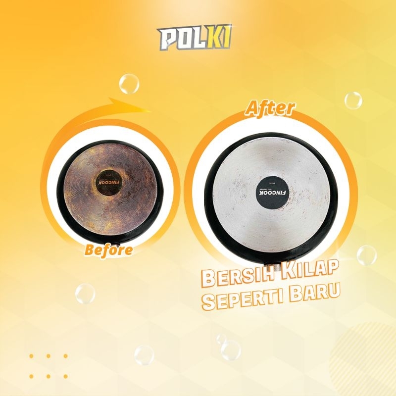 POLKI PEMBERSIH KERAK (FREE SPONS)