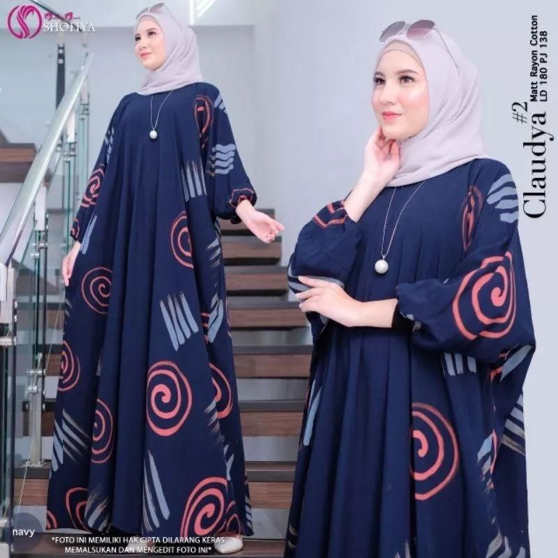 KARISMA KAFTAN LONGDRESS LOWO GAMIS LOWO KAFTAN JUMBO KAFTAN CLAUDIYA