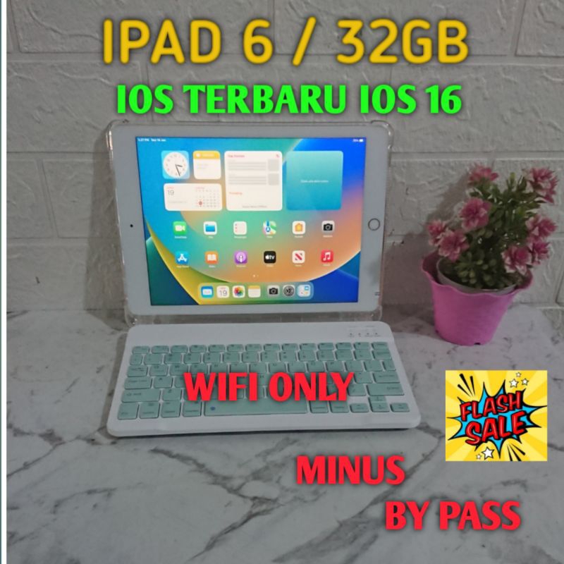 IPAD 7/32GB | BY PASS | WI-FI ONLY | SECOND ORY | BONUS KEYBOARD WIRELESS &amp; SOFTCASE