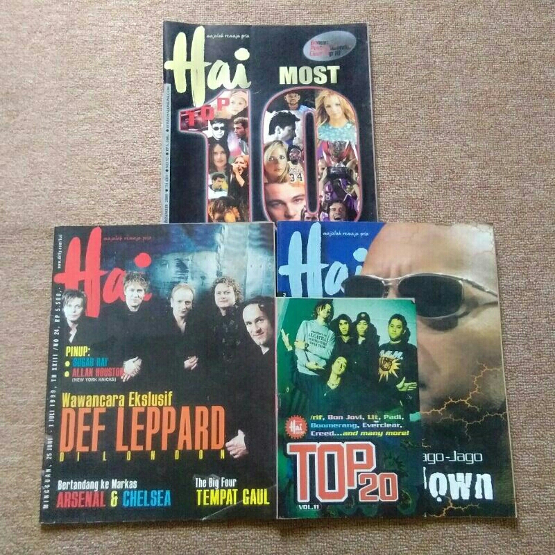 (Preloved) Majalah HAI Edisi Lawas
