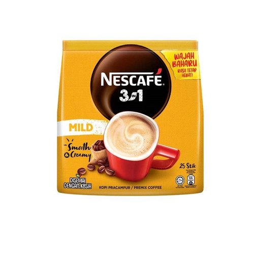 Nescafe Blend &amp; Brew Mild Lebih Berkrim / Creamy Premix Coffee / Kopi Pracampur 3 in 1