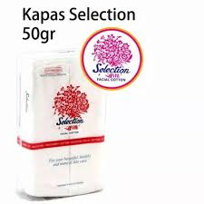 Kapas Selection 35gr-50gr-75gr ORIGINAL-BPOM