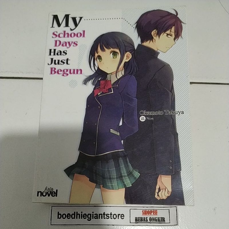 novel my school days has just begun