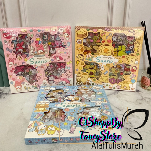 

Stiker Anti Air Stiker Viral Motif Kartun Sanrio isi 32 Lembar Cinamonroll Purin Melody Cute cod