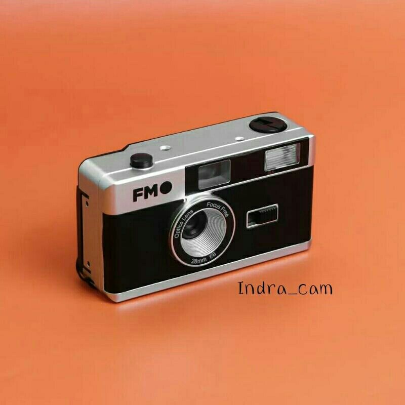 fmo kamera analog -hitam silver