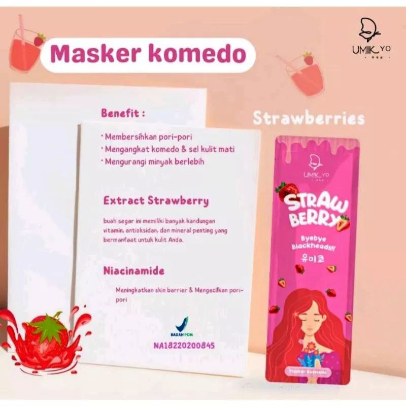 [NEW] Masker Komedo Omikyo By Navy || Angkat Komedo Sampai Akar Cabut Komedo Sekali Peel Off