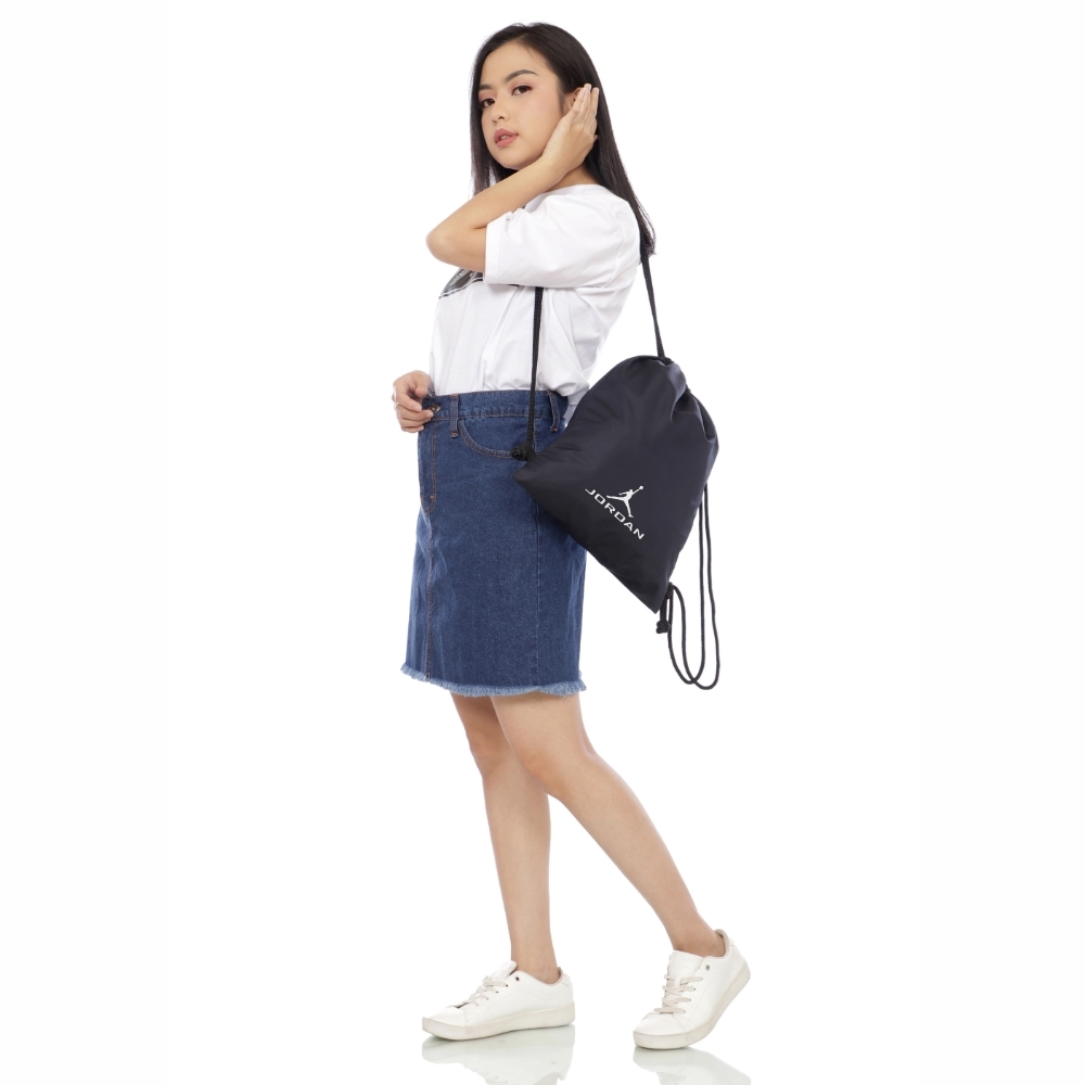 TAS SERUT PRIA WANITA ANTI AIR - GYMSACK DRAWSTRING STRING BAG SACK BAG TAS OLAHRAGA FUTSAL