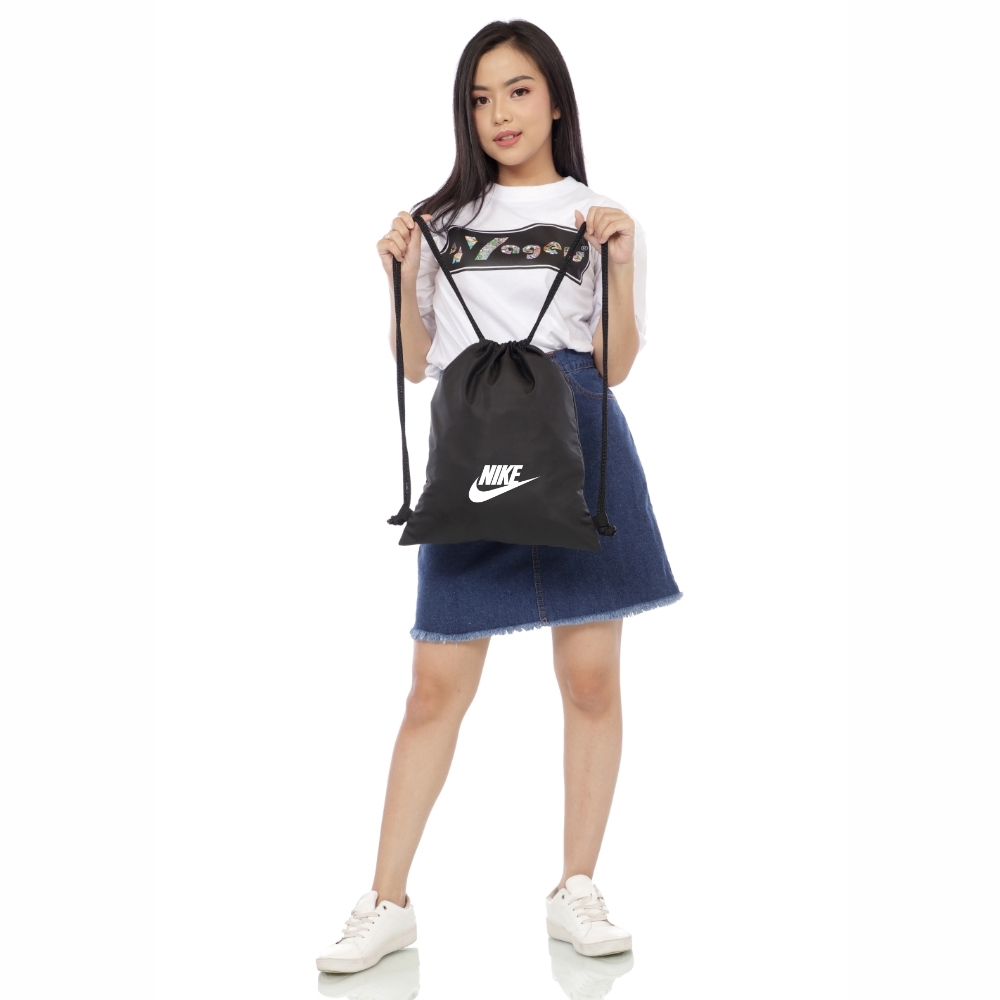 TAS SERUT PRIA WANITA ANTI AIR - GYMSACK DRAWSTRING STRING BAG SACK BAG TAS OLAHRAGA FUTSAL