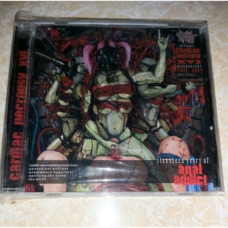 CD CARDIAC NECROPSY - Sixxxten Years Of Anal Addict