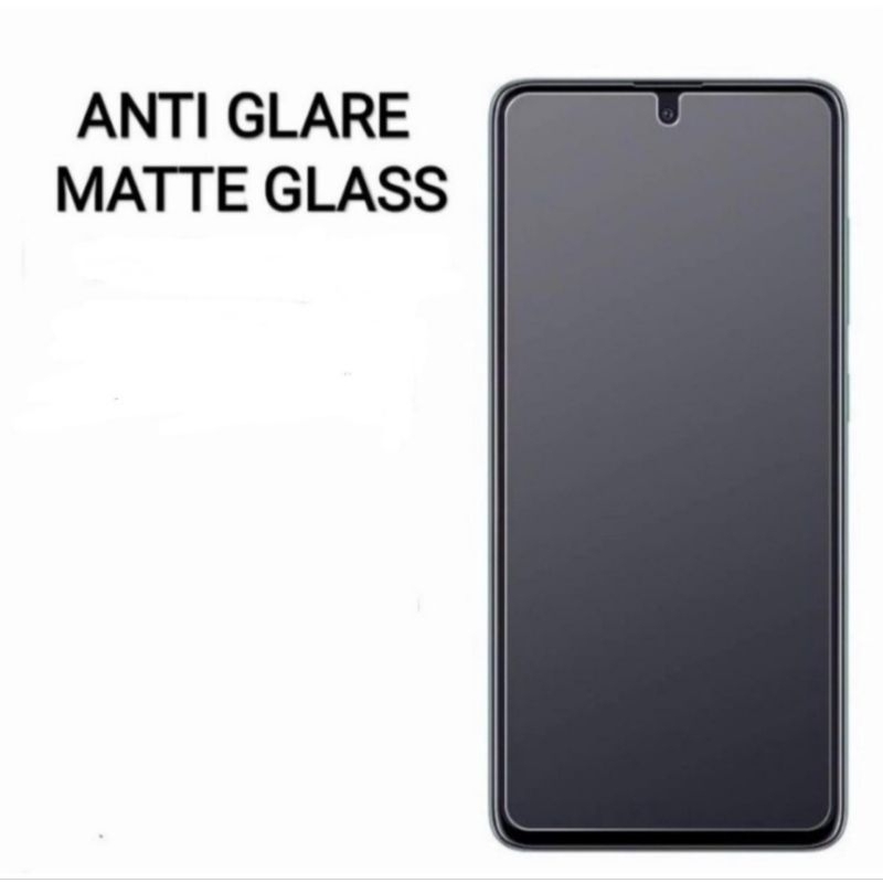 Tempered Glass Full Layar Xiaomi Redmi Note 10 4G / 10 5G / 10S / 10T / 10 lite / 10 pro / 10 pro max / 11 4G / 11 5G / 11e  / 11T 5G / 11 pro 5G / 11 pro+ / 11S    Matte Glass 9H Anti Glare/Anti Minyak