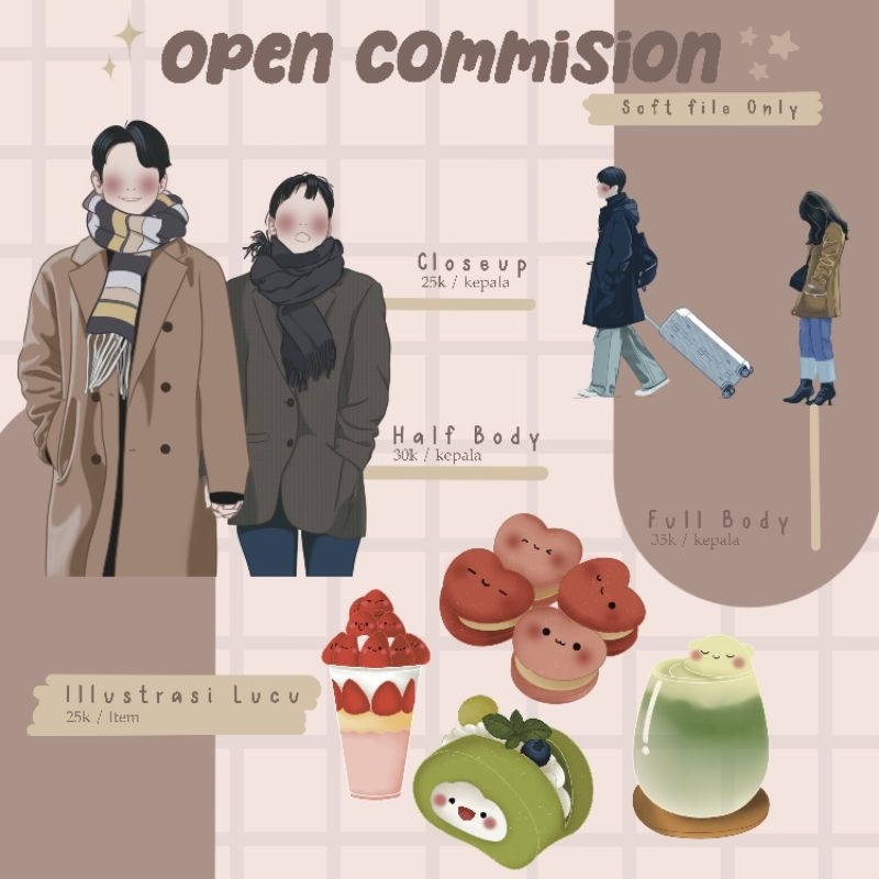 gambar ilustrasi foto/comission art/gambar kartun