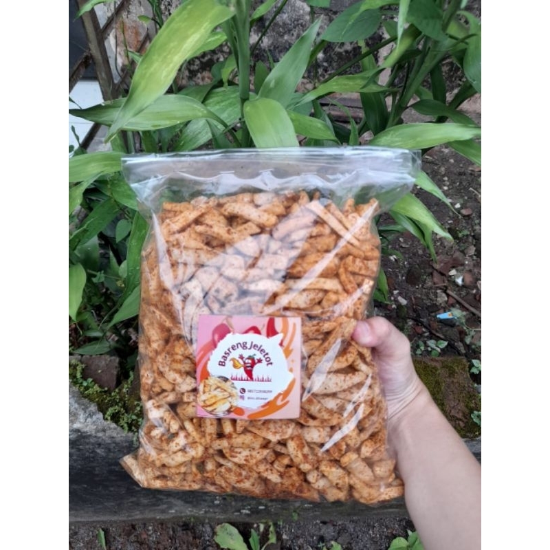 

basreng pedas daun jeruk 1 kg