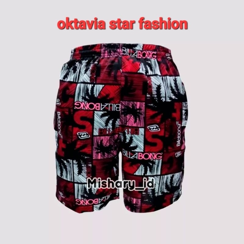 Celana pendek pria surfing distro, kolor boxer olahraga renang, pantai volly, badminton ( real pict )