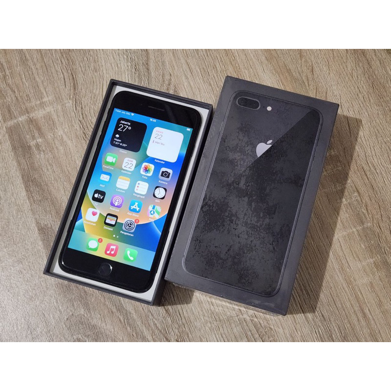 iPhone 8 Plus 64GB 256GB Space Gray Gold Silver Red Fullset iBox