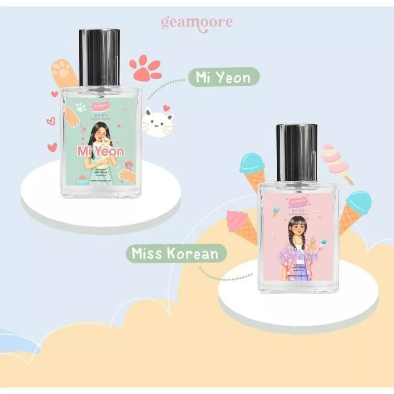 GEAMOORE PARFUM EDP KOREA SERIES BPOM