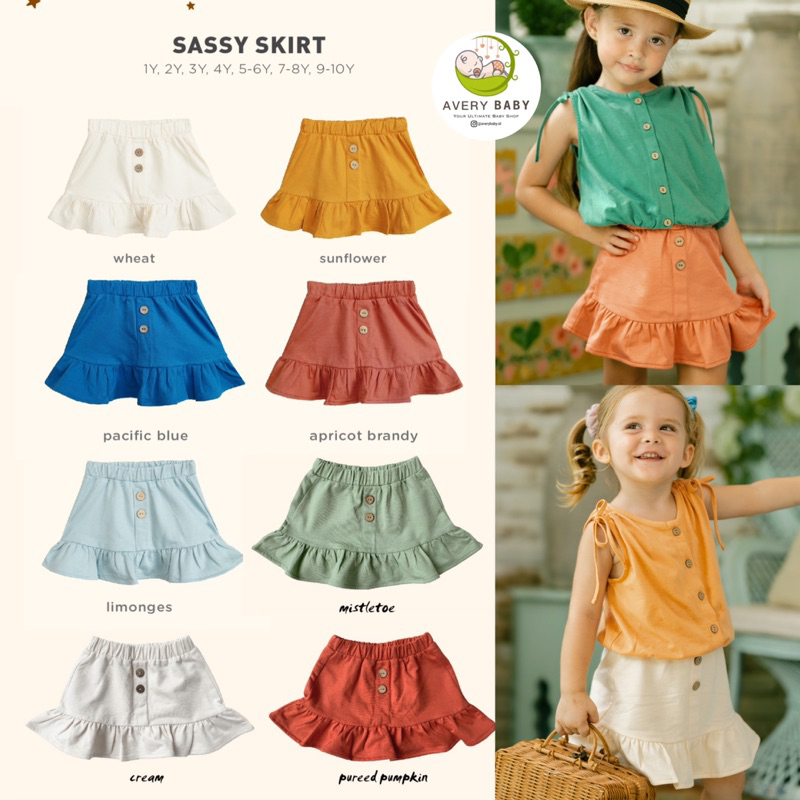 Bohopanna Sassy skirt - Rok Anak Perempuan 1-4 tahun