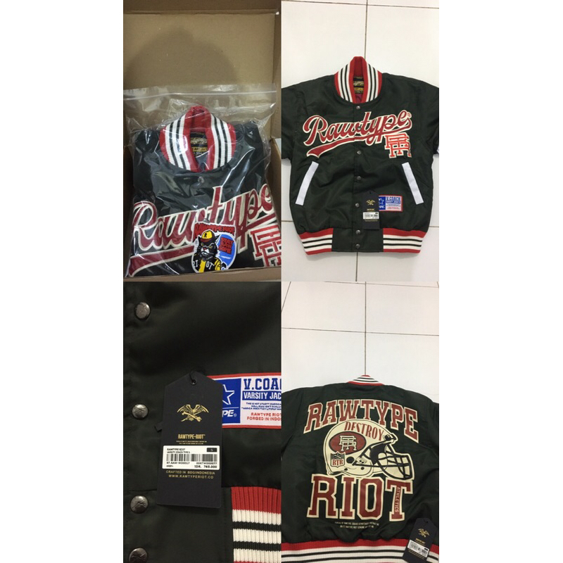 Rawtype Riot | Varsity Coach Type-5