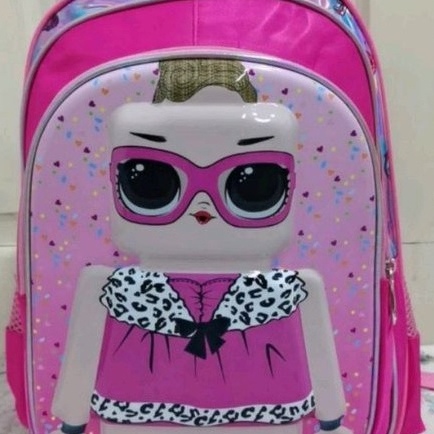 TAS Timbul TERMURAH Ransel Sekolah TK dan SD Anak Laki Laki/Perempuan karakter Motif 3D zoom Timbul import