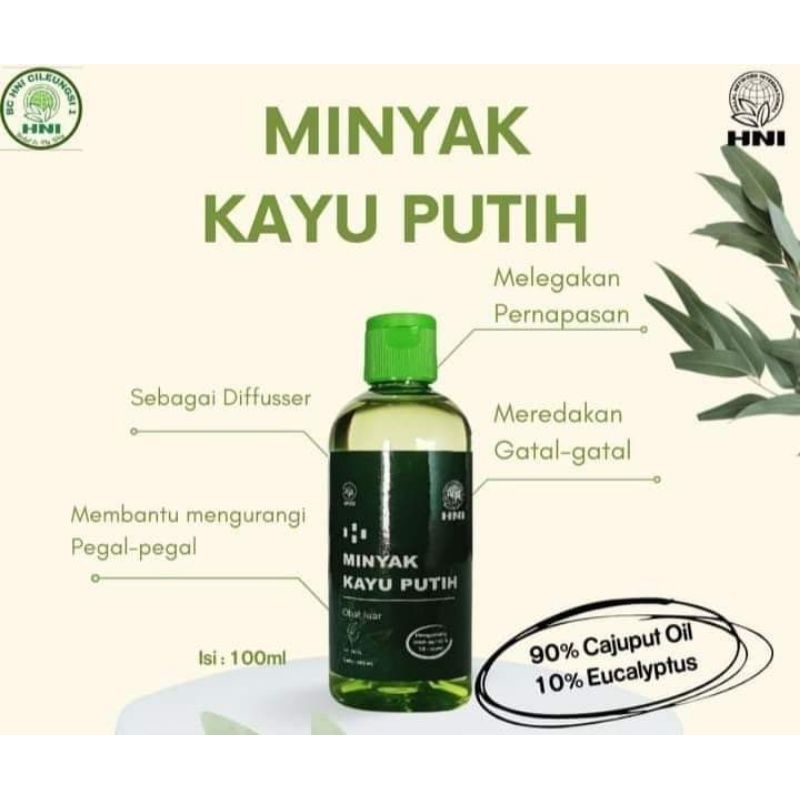 minyak kayu putih hni/medan/original/untuk bayi dan dewasa/kesehatan /alami/murah/medan