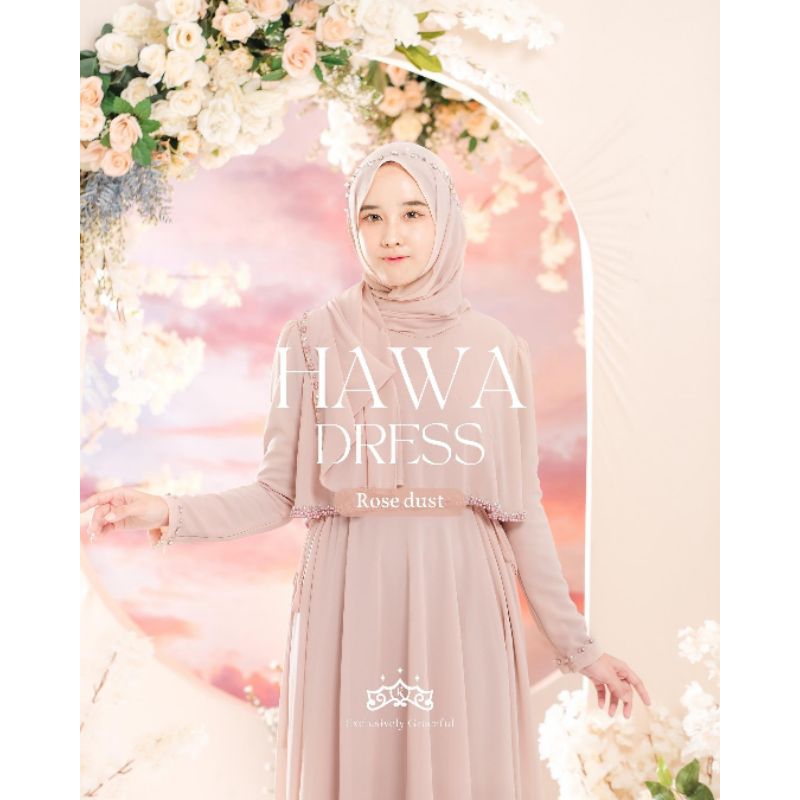 READY STOK Hawa dress by Kazami Store/COD HAWA DRESS KAZAMI