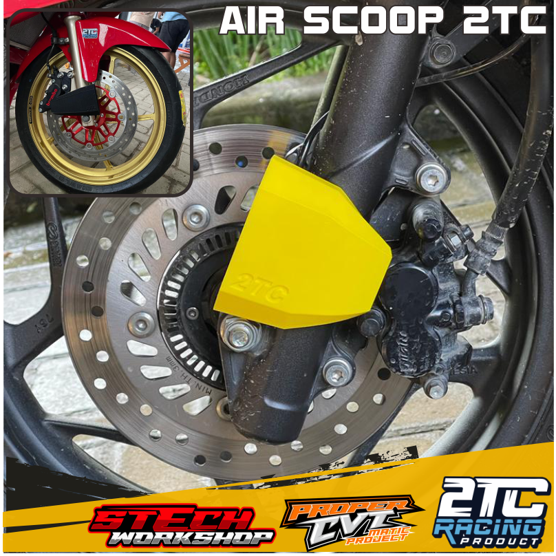 AIR SCOOP KALIPER CAKRAM AIR DUCK PENDINGIN KALIPER MATIC NINJA RX KING semua motor