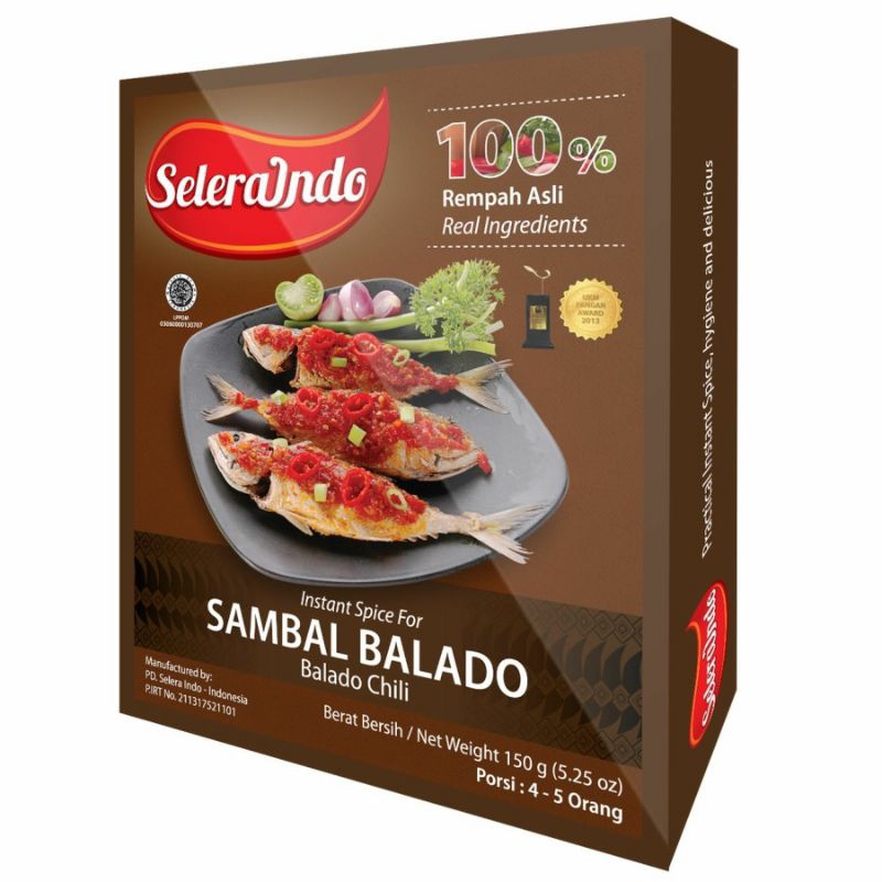 

Selera Indo Bumbu Sambal Balado