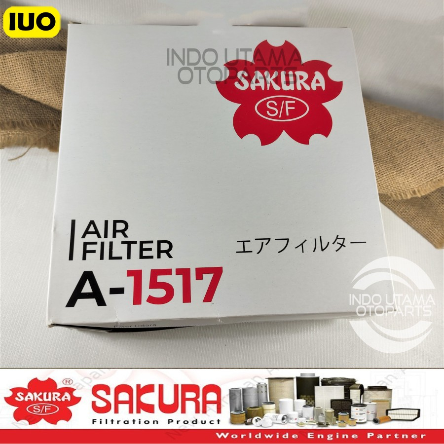 Filter Udara Pajero Sport 2009-2014 Saringan Udara Sakura A-1517