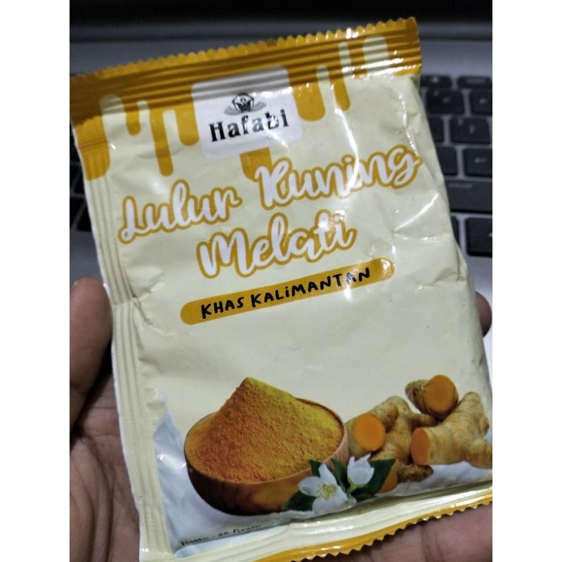 HAFABI LULUR KUNING MELATI anti jerawat