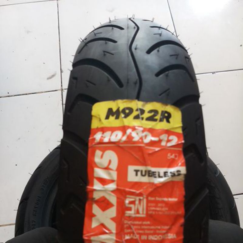 BAN MAXXIS M922R Tubeless ( TL ) 110 / 90 - 12 Ring 12 - MAXXIS M922R