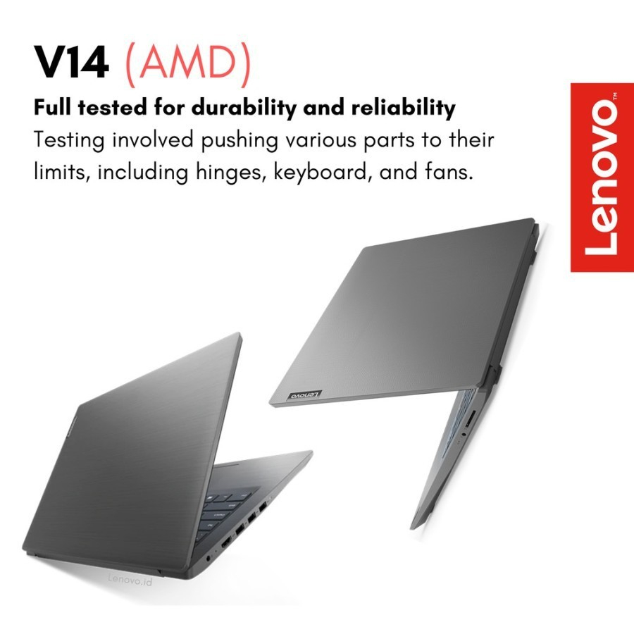 LENOVO V14 G2 AMD RYZEN 3 5300U 4GB 256GB SSD WIN 11+OHS Laptop Gaming Murah