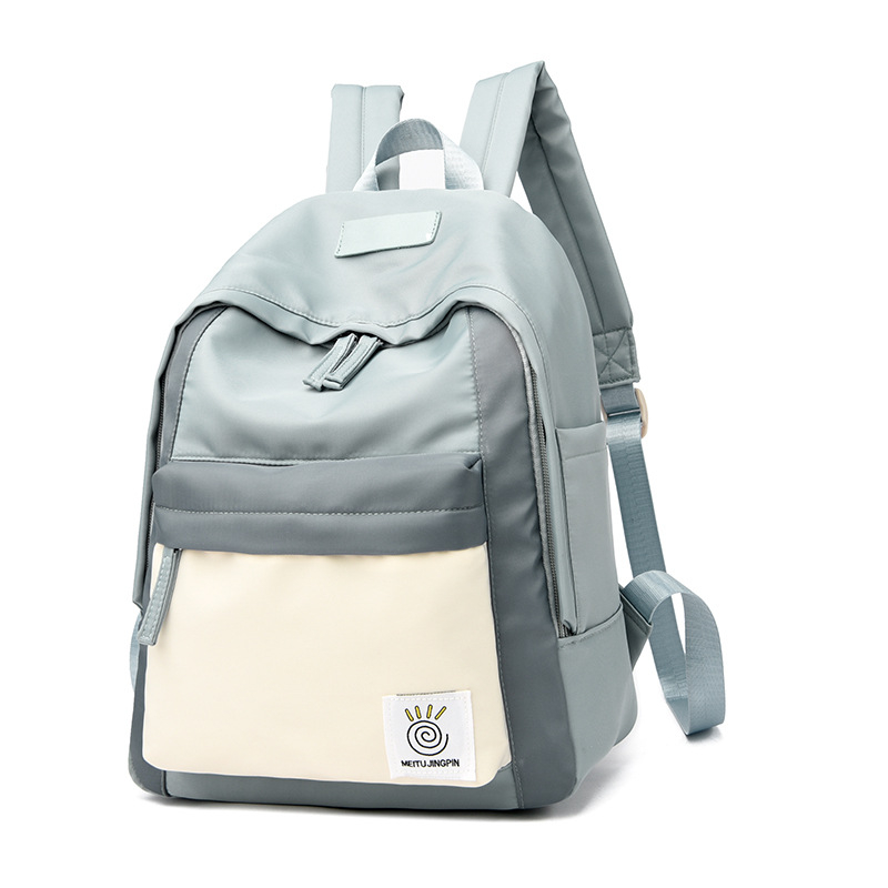 TAS RANSEL WANITA BACKPACK CEWEK SEKOLAH IMPORT GENDONG PUNGGUNG KERJA KULIAH ANTI AIR KOREA GREY YAREZI TA822G2 MURAH FASHION SIMPLE BATAM REMAJA KEKINIAN BRANDED