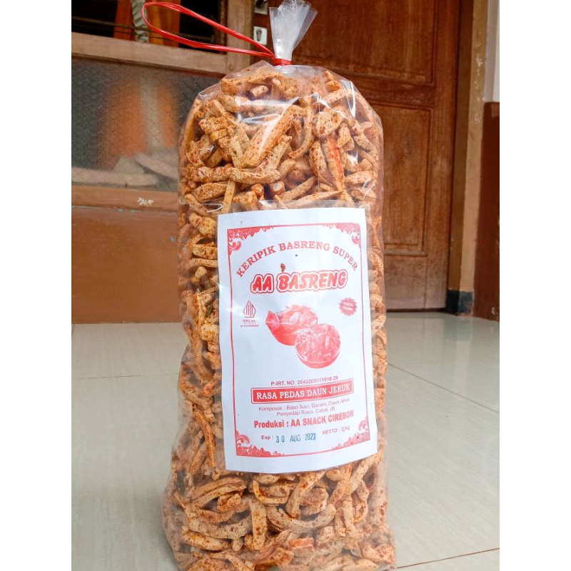 

AA Basreng Stick Pedas 1kg