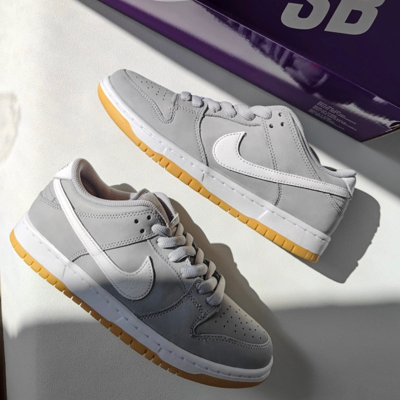 Nike SB Dunk Low Orange Label Wolf Grey Gum 100% Authentic