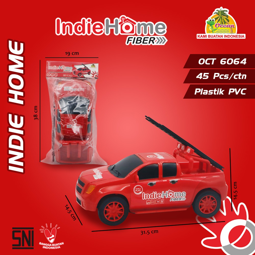 Mainan Mobil Indie home OCT6064 - Mobil Diecast