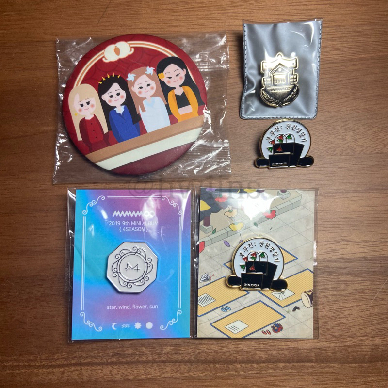 Mamamoo Album Badge Hand Mirror