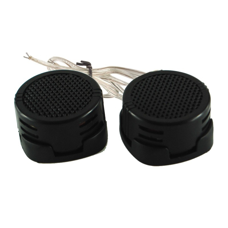 Tiaoping Mini Dome Tweeter Speaker Audio Mobil 500W 2PCS - TP-005A - Black