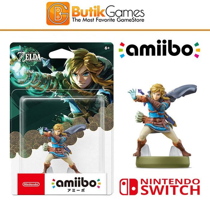 Amiibo Link Zelda Tears Tear of the Kingdom TOTK Nintendo Switch