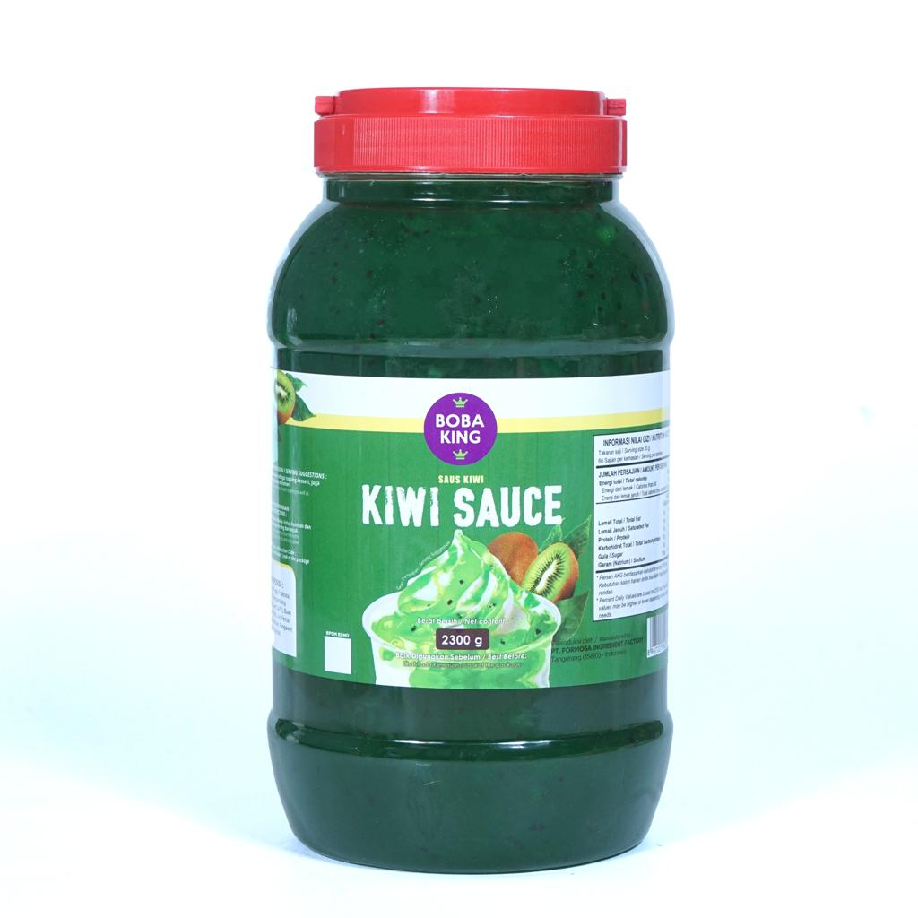

2.3 kg BOBAKING Kiwi Sauce (topping minuman saus kiwi)
