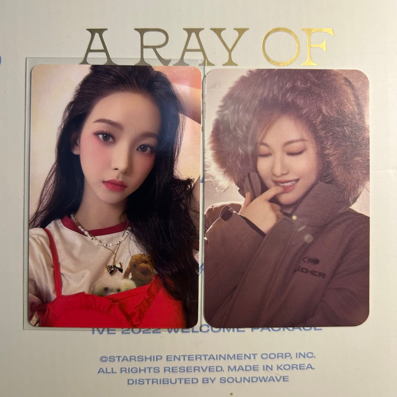 karina ningning aespa eiger sg22 season greeting 2022