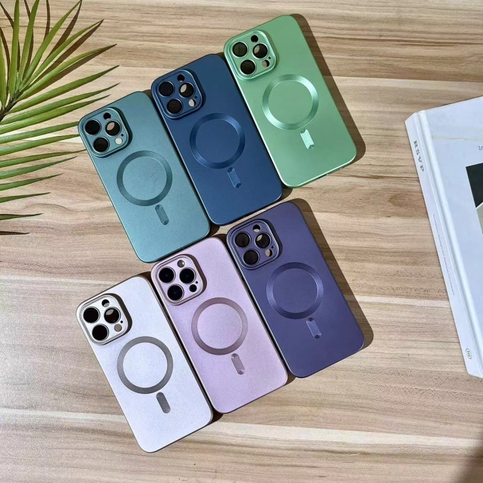 Case Ultra Flex Magsafe Square Edge IPHONE X XR XS 11 PRO MAX 12 PRO MAX