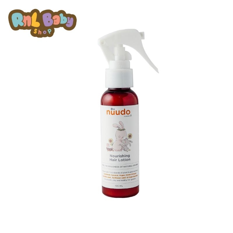 Nuudo Nourishing Hair Lotion Spray 100 ml - Lotion Rambut Bayi &amp; Anak