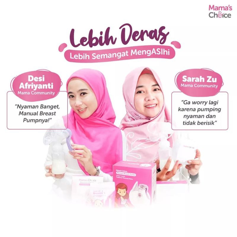 Mama choice single &amp; Handy Electra Breast Pump -Pompa Asi