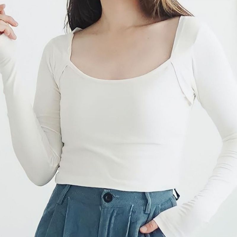 Long Sleeve Crop Top